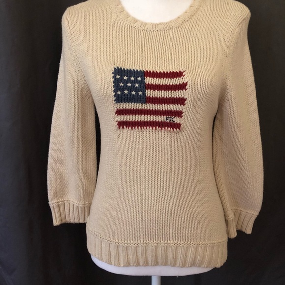 Polo Ralph Lauren Sweaters - Vintage Polo Ralph Lauren cable knit sweater Med.